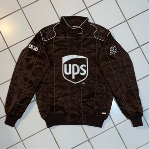 Vintage UPS NASCAR Racing Jacket